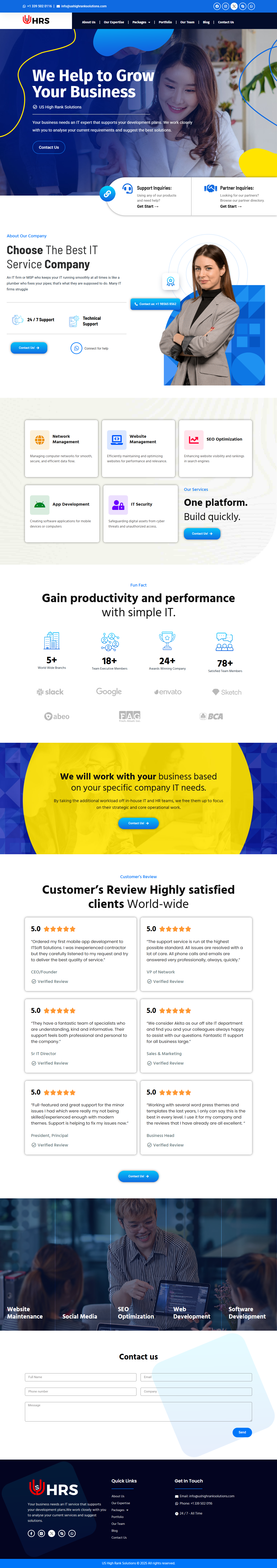 US High Rank Solutions