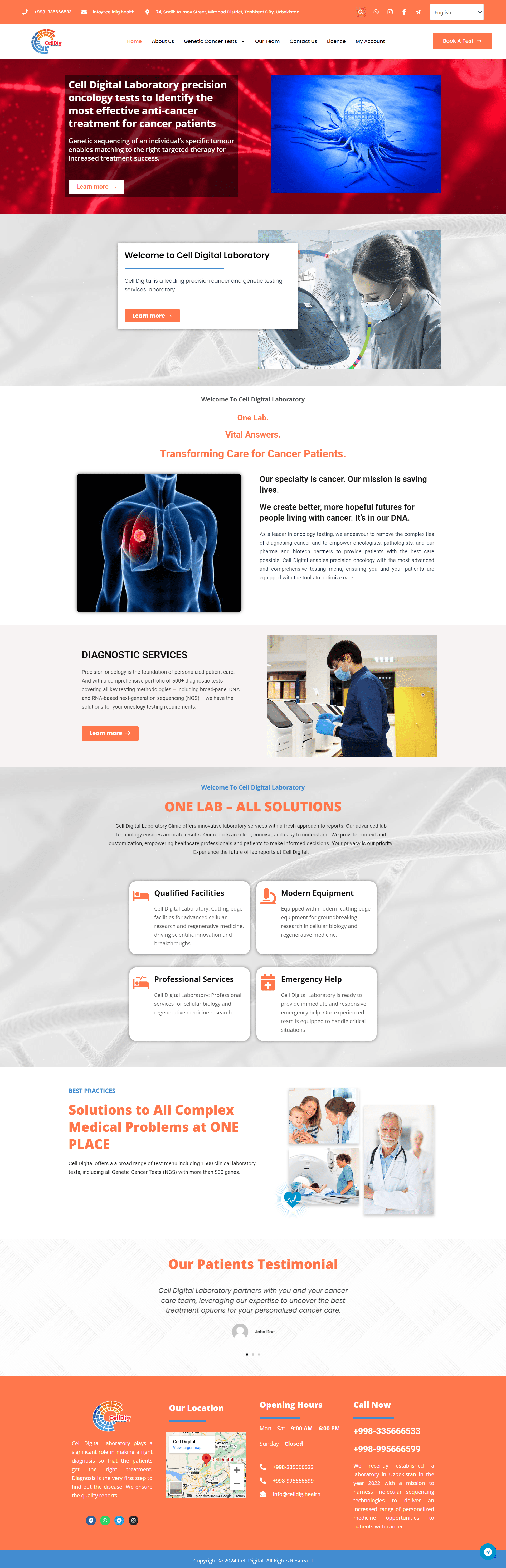 Cell Digital Laboratory